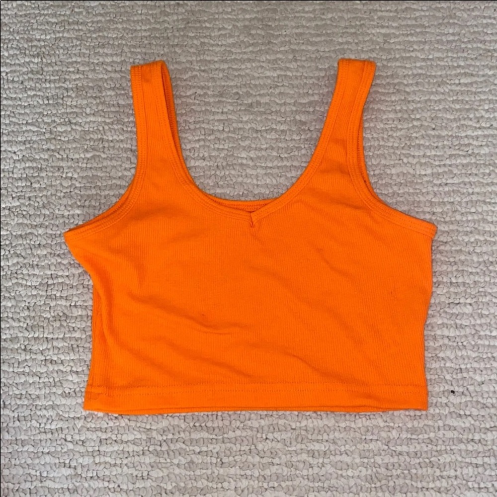 Orange tank